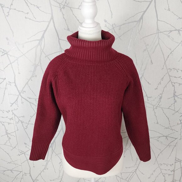 Aritzia Sweaters - Wilfred Free Red 100% Merino Wool Asianna Turtleneck Sweater